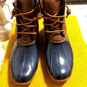 Sperry Saltwater Core Boots waterproof girls